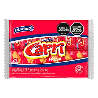 Galleta Capri Fresa