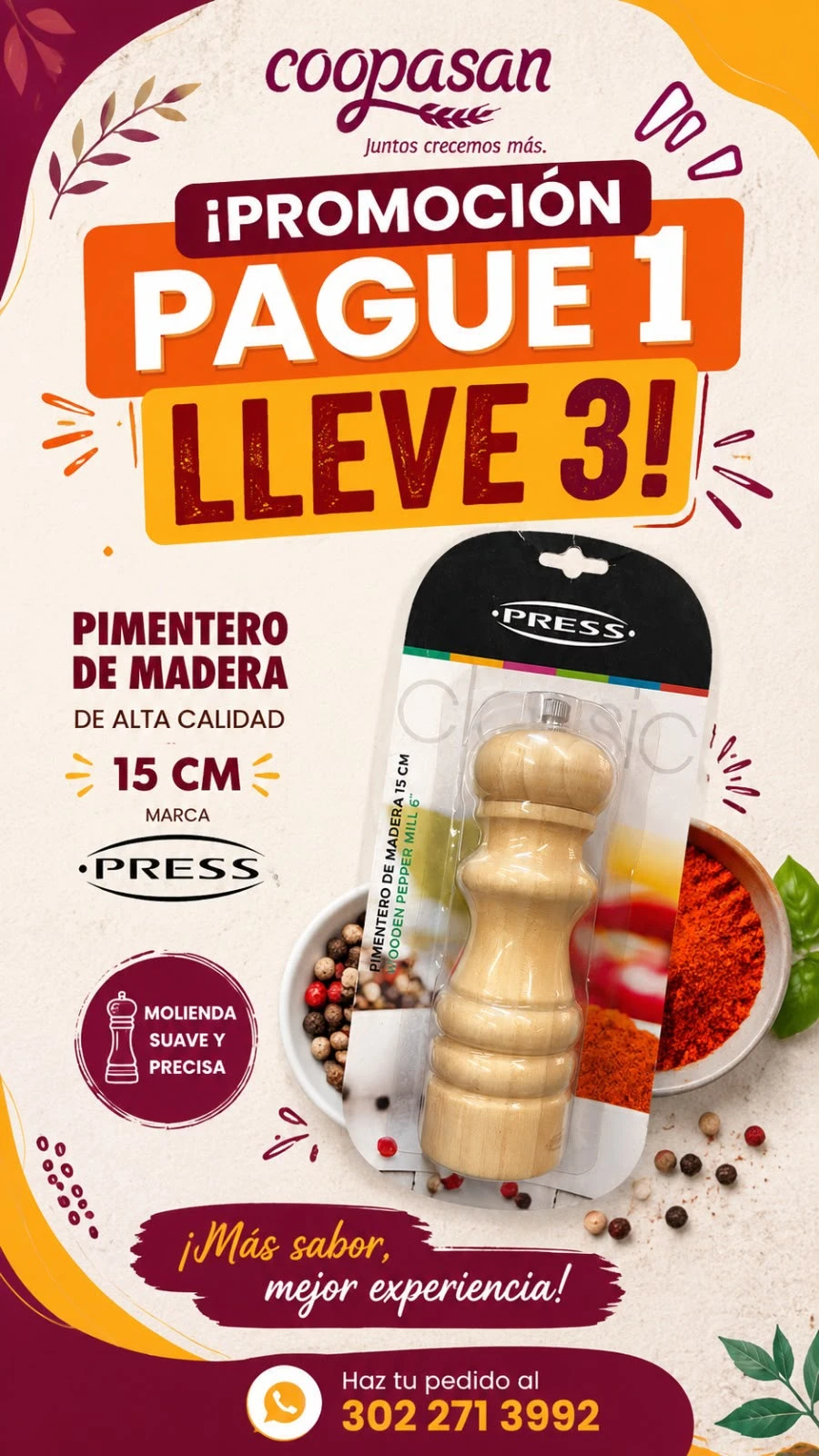 PROMOCION 3 X 1